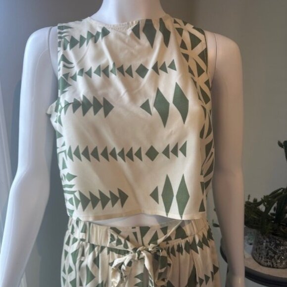 2pc Geometric Print Set - Picture 2 of 3